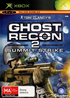 Tom Clancys Ghost Recon 2 Summit Strike (USA) box cover front